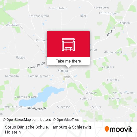 Sörup Dänische Schule map