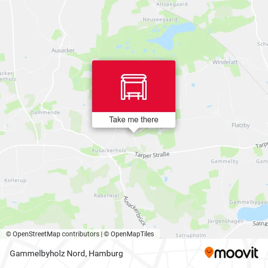 Карта Gammelbyholz Nord