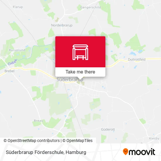 Карта Süderbrarup Förderschule