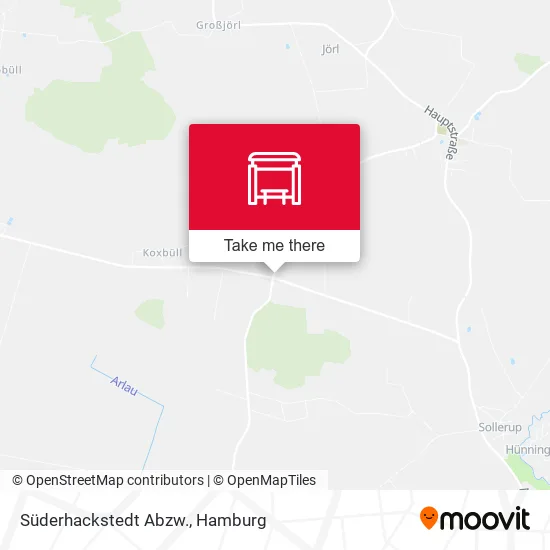 Карта Süderhackstedt Abzw.