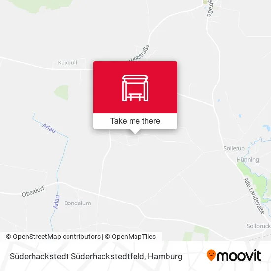 Карта Süderhackstedt Süderhackstedtfeld