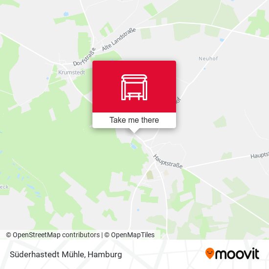 Süderhastedt Mühle map