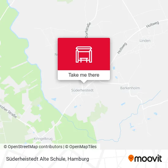 Карта Süderheistedt Alte Schule