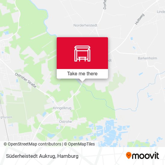 Süderheistedt Aukrug map