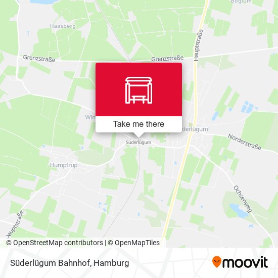 Süderlügum Bahnhof map