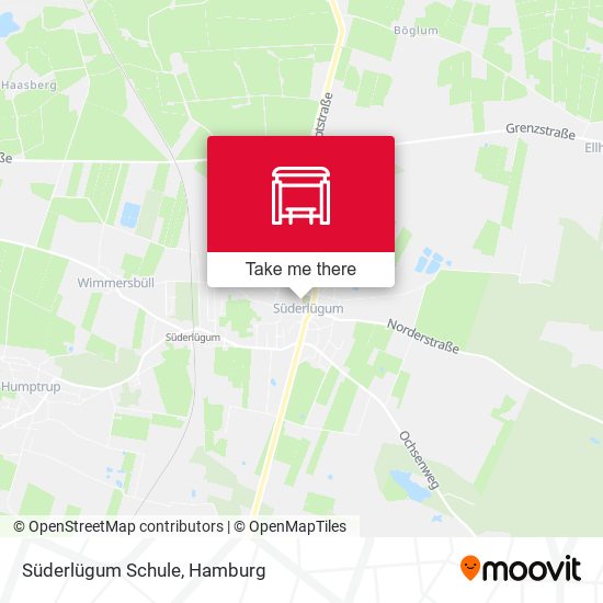 Süderlügum Schule map