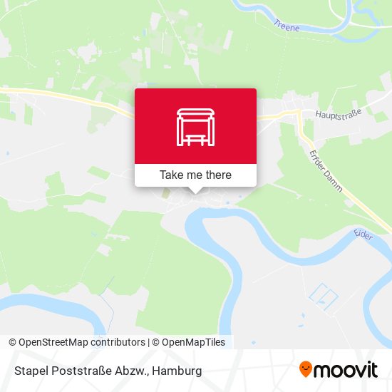 Stapel Poststraße Abzw. map