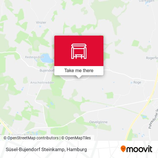 Süsel-Bujendorf Steinkamp map