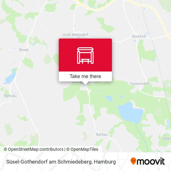 Süsel-Gothendorf am Schmiedeberg map