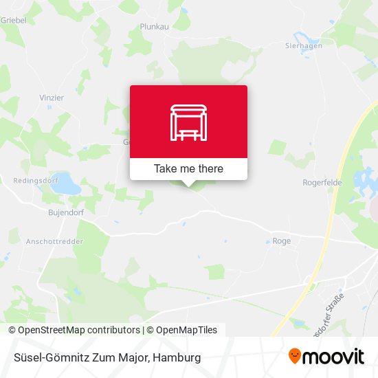 Süsel-Gömnitz Zum Major map
