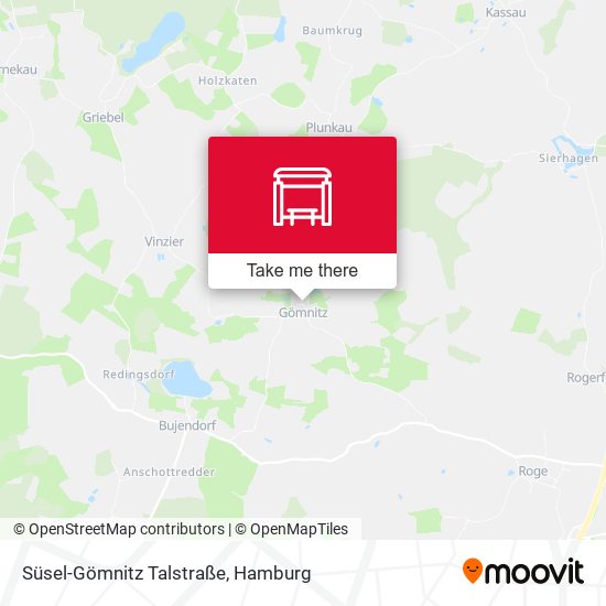 Süsel-Gömnitz Talstraße map