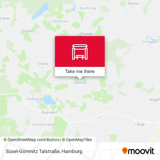 Карта Süsel-Gömnitz Talstraße