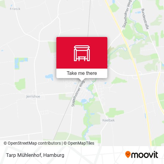 Tarp Mühlenhof map