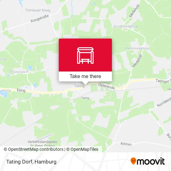 Карта Tating Dorf
