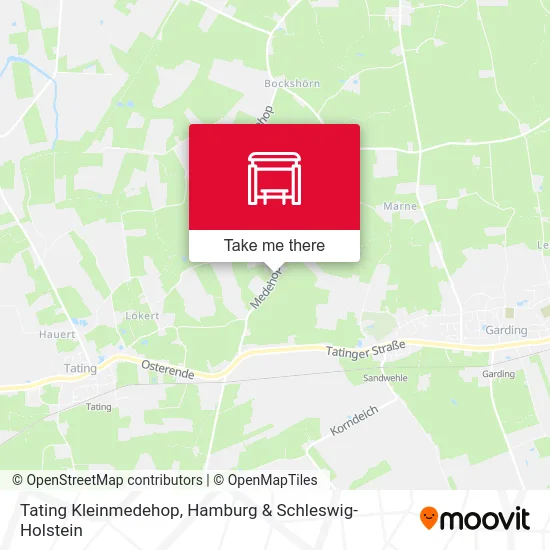 Карта Tating Kleinmedehop