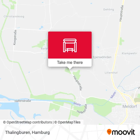Карта Thalingburen