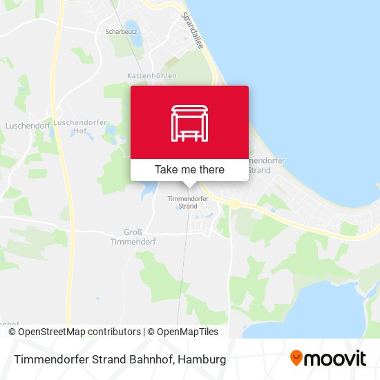 Карта Timmendorfer Strand Bahnhof