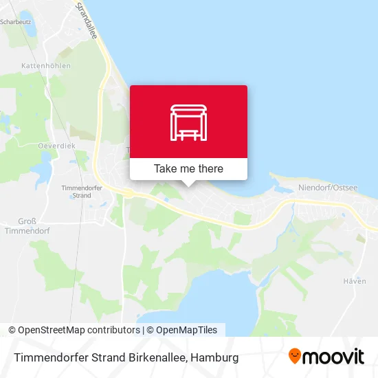 Карта Timmendorfer Strand Birkenallee