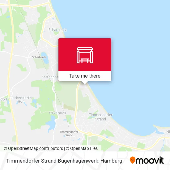 Карта Timmendorfer Strand Bugenhagenwerk