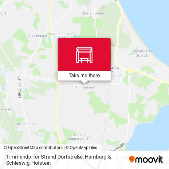 Timmendorfer Strand Dorfstraße map