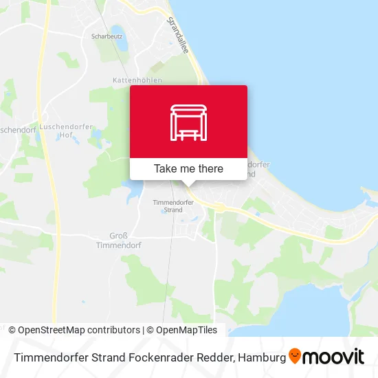 Карта Timmendorfer Strand Fockenrader Redder