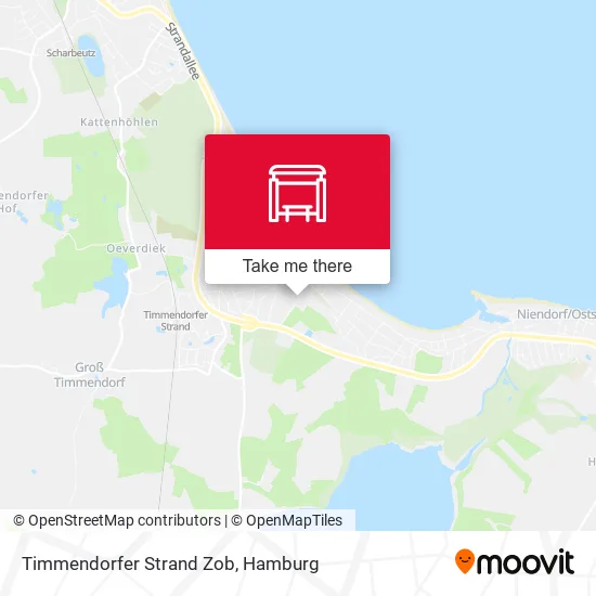 Карта Timmendorfer Strand Zob