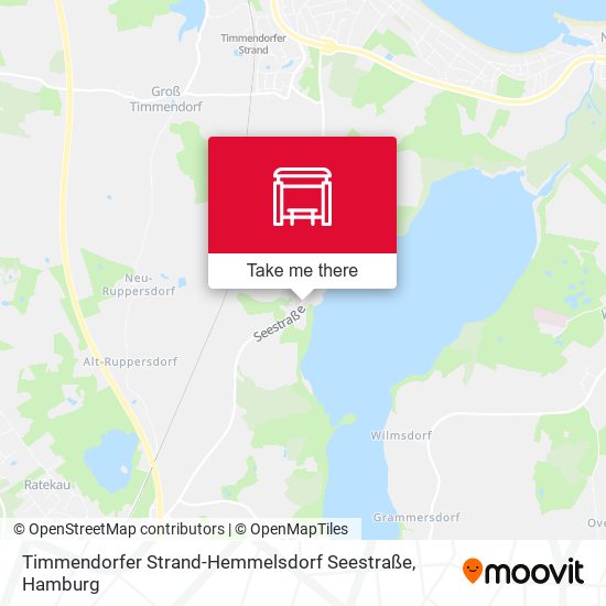 Timmendorfer Strand-Hemmelsdorf Seestraße map