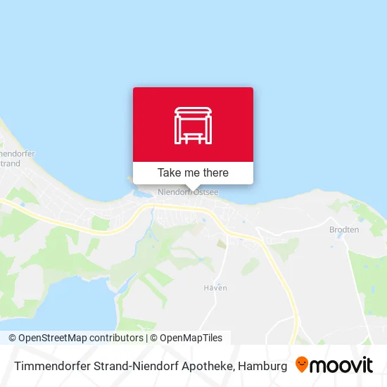 Карта Timmendorfer Strand-Niendorf Apotheke