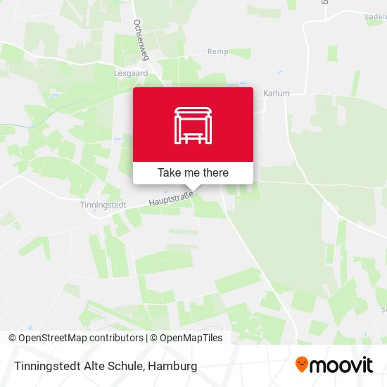 Tinningstedt Alte Schule map