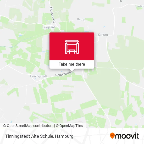 Карта Tinningstedt Alte Schule