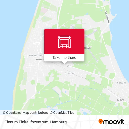 Карта Tinnum Einkaufszentrum