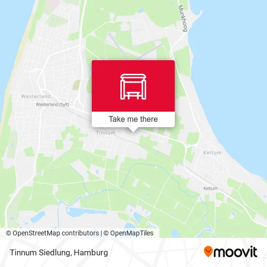 Карта Tinnum Siedlung