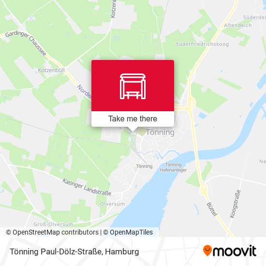 Tönning Paul-Dölz-Straße map