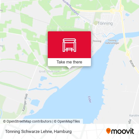 Tönning Schwarze Lehne map