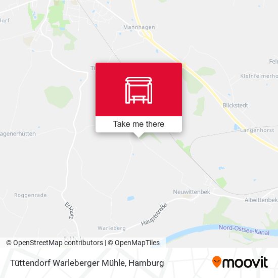Tüttendorf Warleberger Mühle map