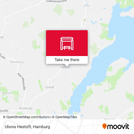 Карта Ulsnis Hestoft