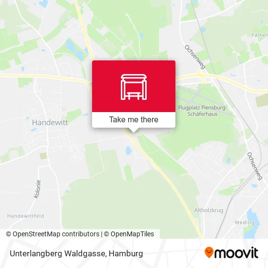 Карта Unterlangberg Waldgasse