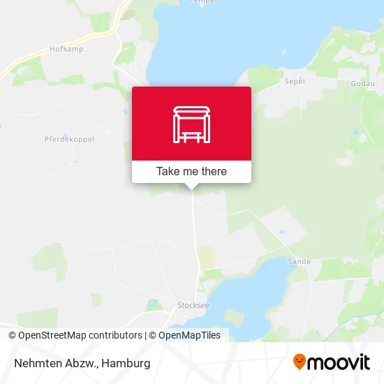 Карта Nehmten Abzw.