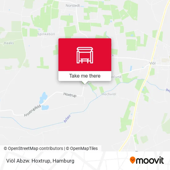Карта Viöl Abzw. Hoxtrup