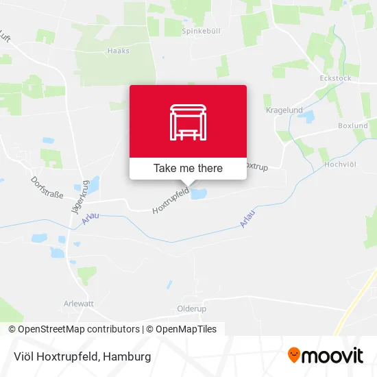 Карта Viöl Hoxtrupfeld