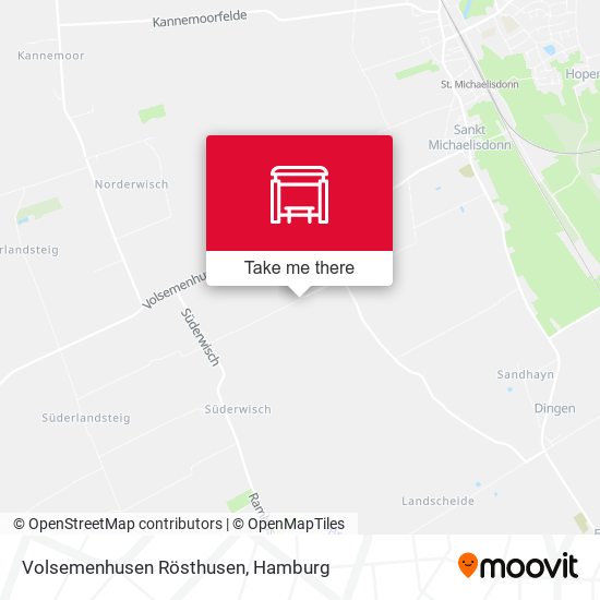 Volsemenhusen Rösthusen map