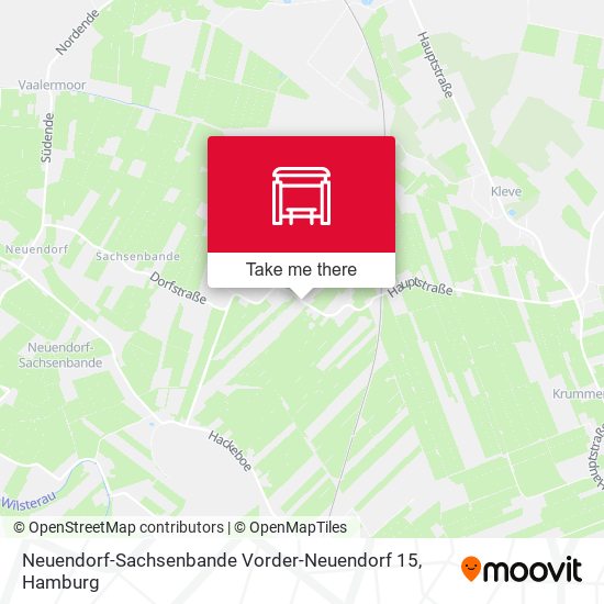 Neuendorf-Sachsenbande Vorder-Neuendorf 15 map