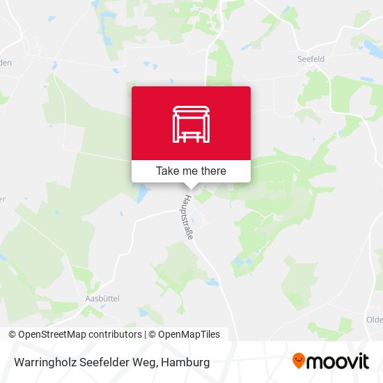 Warringholz Seefelder Weg map