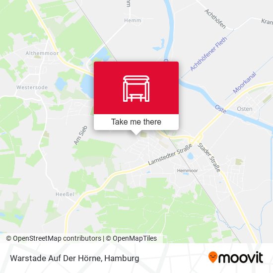 Warstade Auf Der Hörne map