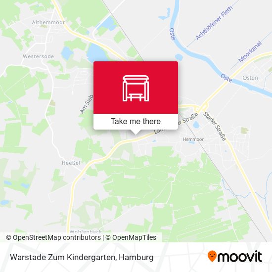Warstade Zum Kindergarten map