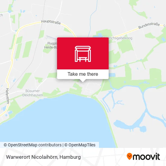 Карта Warwerort Nicolaihörn