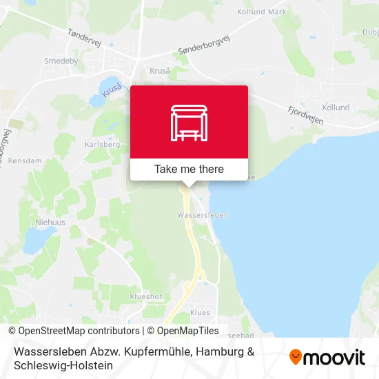 Wassersleben Abzw. Kupfermühle map