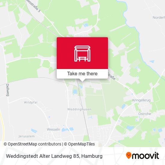 Weddingstedt Alter Landweg 85 map