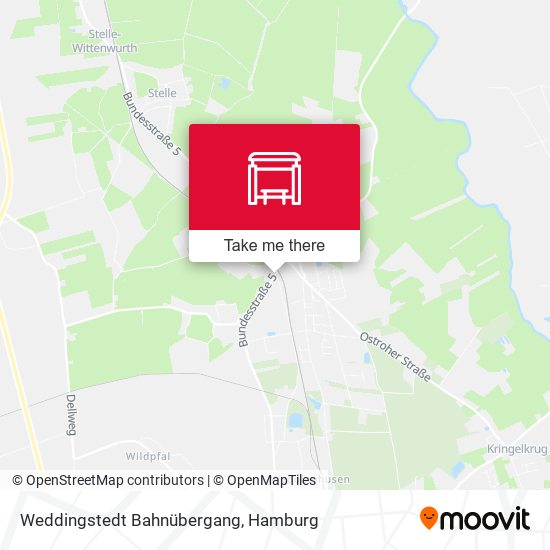 Weddingstedt Bahnübergang map