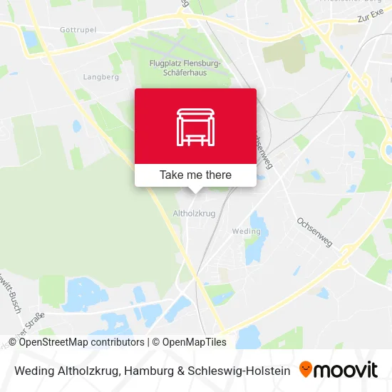Карта Weding Altholzkrug